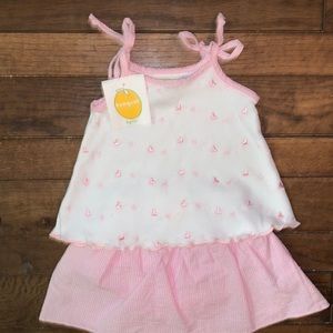 New 2pc set top and skirt